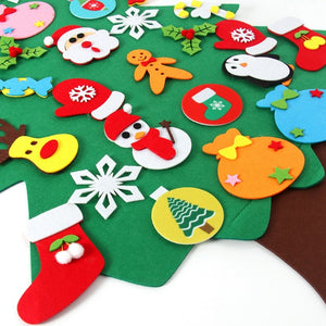 Kids DIY Felt Christmas Tree Decorations For Home 2021